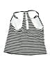 Kona Sol Stripes Black Swimsuit Top Size M - photo 2