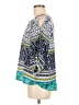 By & By 100% Polyester Blue 3/4 Sleeve Blouse Size M - photo 5