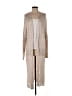 Penelope Rose 100% Acrylic Silver Tan Kimono Size M - photo 1