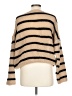 Shein 100% Polyester Stripes Tan Pullover Sweater Size L - photo 2