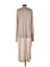 Penelope Rose 100% Acrylic Silver Tan Kimono Size M - photo 2
