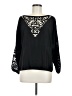 Townsen 100% Polyester Black Long Sleeve Blouse Size M - photo 1