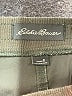 Eddie Bauer Solid Green Gray Cargo Pants Size 8 - photo 7