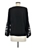 Townsen 100% Polyester Black Long Sleeve Blouse Size M - photo 2