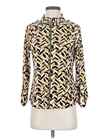 Anne Klein Long Sleeve Blouse (view 1)