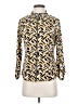 Anne Klein Gold Long Sleeve Blouse Size S (petite) - photo 1