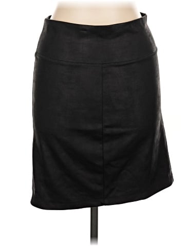 Bebe Faux Leather Skirt (view 2)