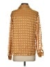 Basic Editions Gold Long Sleeve Polo Size S - photo 2