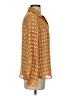 Basic Editions Gold Long Sleeve Polo Size S - photo 4