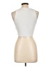 Happily Grey 100% Polyester White Sleeveless Top Size L - photo 2
