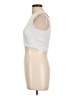 Happily Grey 100% Polyester White Sleeveless Top Size L - photo 5