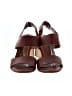 Coclico 100% Leather Brown Heels Size EU 39 - photo 2