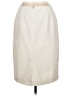 Blacker by Stanley Blacker Solid Ivory Formal Skirt Size 12 - photo 2