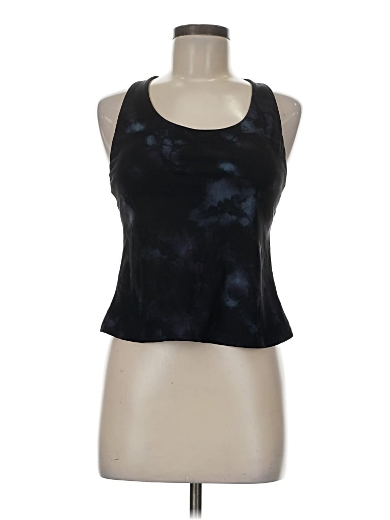 Pre-owned Active By Old Navy Tank Top Black Halter Neckline Tops