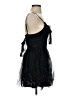 Unbranded 100% Polyamide Stars Black Cocktail Dress Size XS - photo 4