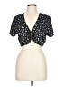 Unbranded Black Short Sleeve Blouse Size L - photo 1