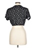 Unbranded Black Short Sleeve Blouse Size L - photo 2