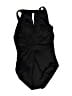 Miraclesuit Solid Black One Piece Swimsuit Size 8 - photo 2