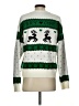 Simplee 100% Acrylic Print White Pullover Sweater Size S - photo 2