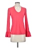 Trina Turk Pink Long Sleeve Blouse Size XS - photo 1