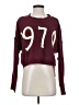 Shein 100% Polyester Burgundy Pullover Sweater Size 4 - photo 1