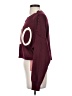 Shein 100% Polyester Burgundy Pullover Sweater Size 4 - photo 5