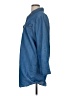 Ci Sono Blue 3/4 Sleeve Button-Down Shirt Size M - photo 5