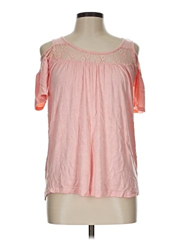 White Mark Short Sleeve Top (view 1)