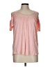White Mark Pink Short Sleeve Top Size L - photo 1