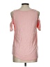 White Mark Pink Short Sleeve Top Size L - photo 2