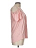 White Mark Pink Short Sleeve Top Size L - photo 4