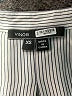 Vince. 100% Cotton Gray 3/4 Sleeve Button-Down Shirt Size XS - photo 3