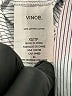 Vince. 100% Cotton Gray 3/4 Sleeve Button-Down Shirt Size XS - photo 4