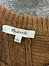 Madewell Solid Brown Pullover Sweater Size S - photo 7