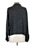 Ksubi 100% Silk Animal Print Black Long Sleeve Silk Top Size S - photo 2