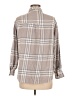 RSQ 100% Cotton Plaid Gray Long Sleeve Button-Down Shirt Size M - photo 2