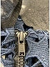 Self-Portrait 100% Polyester Black Long Sleeve Blouse Size 2 - photo 4