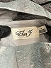 Eliza J Metallic Silver Cocktail Dress Size 6 - photo 6