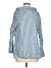 Zara Stripes Blue 3/4 Sleeve Blouse Size S - photo 1