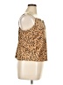 Nine West 100% Polyester Orange Sleeveless Top Size XL - photo 4