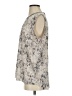 Tahari Gray Sleeveless Blouse Size 2 - photo 5