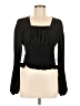 Unbranded Black Long Sleeve Blouse Size M - photo 1