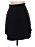 Basic House Solid Black Casual Skirt Size S - photo 1