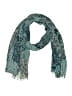 Trucco Paisley Teal Blue Scarf One size - photo 1