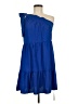 Assorted Brands Solid Blue Casual Dress Size M - photo 1