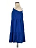 Assorted Brands Solid Blue Casual Dress Size M - photo 5