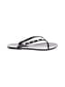 Katy Perry Gray Black Flip Flops Size 8 - photo 1