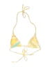 Assorted Brands Print Yellow Swimsuit Top Size 0X - photo 1
