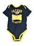 NHL 100% Cotton Graphic Blue Short Sleeve Onesie 9-12 MO / 12 MO - photo 1