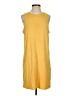 Double Zero Solid Yellow Casual Dress Size S - photo 1